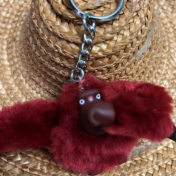 Kipling Red and Green Stuffed Animal Keychains - Picture 10 of 12